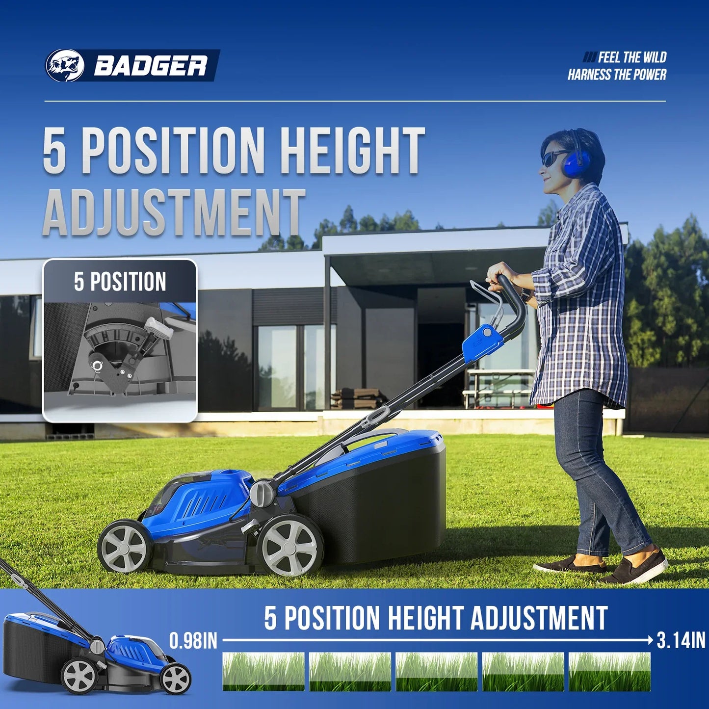Choosing the Right Lawn Mower for Your Yard: Gas vs. Electric Options - WILD BADGER POWER