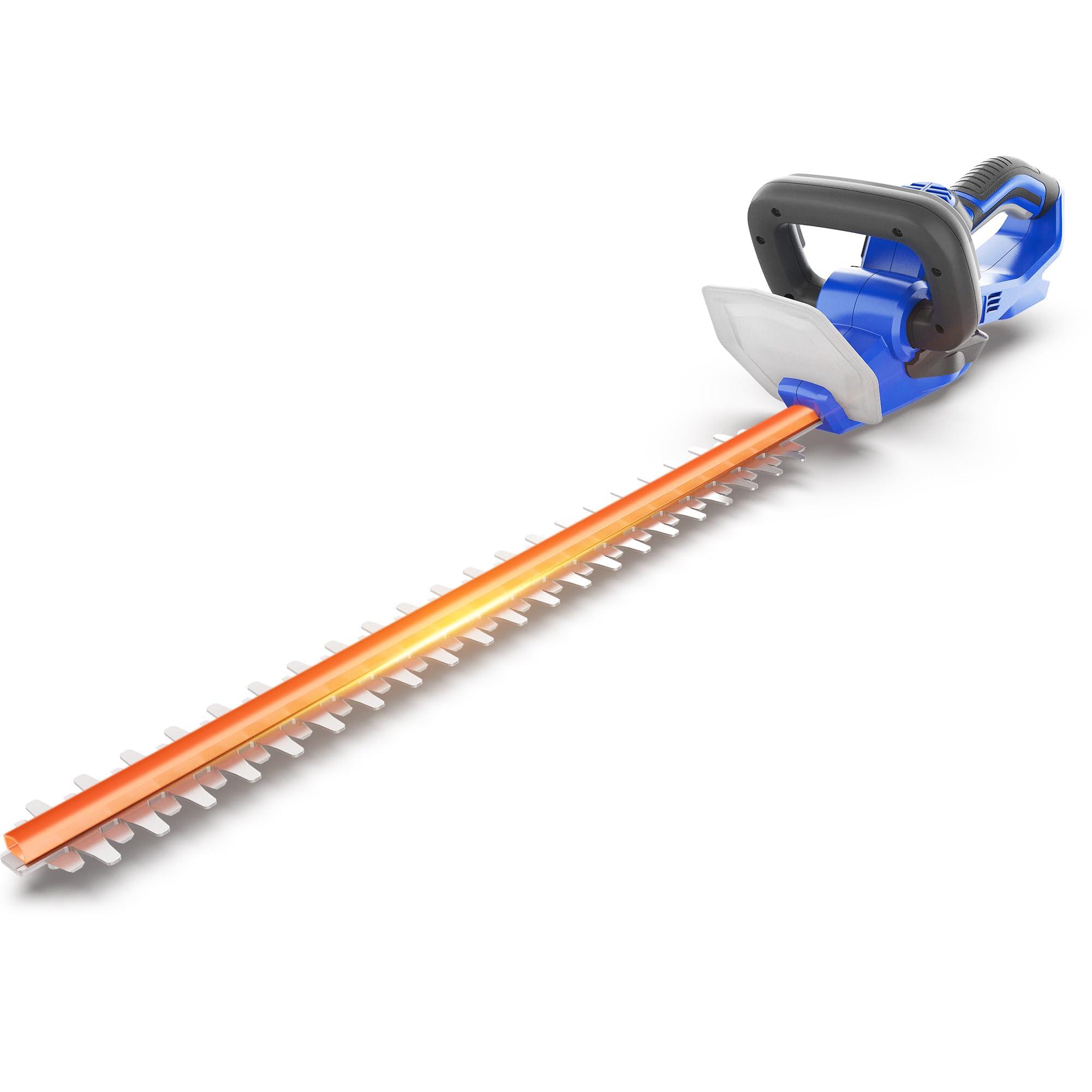 Wild Badger Power Cordless 20 Volt 22-inch Hedge Trimmer, TOOL