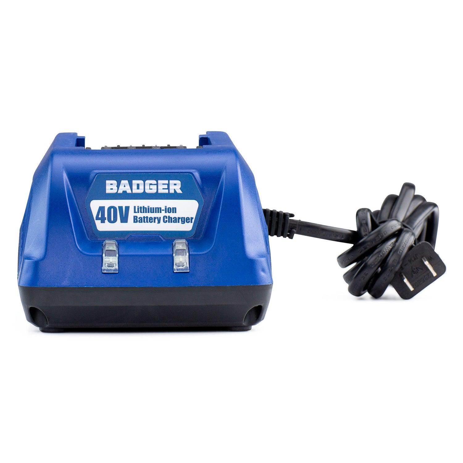 WILD BADGER POWER Charger 40 Volt 2.1A Standard Blue - WILD BADGER POWER