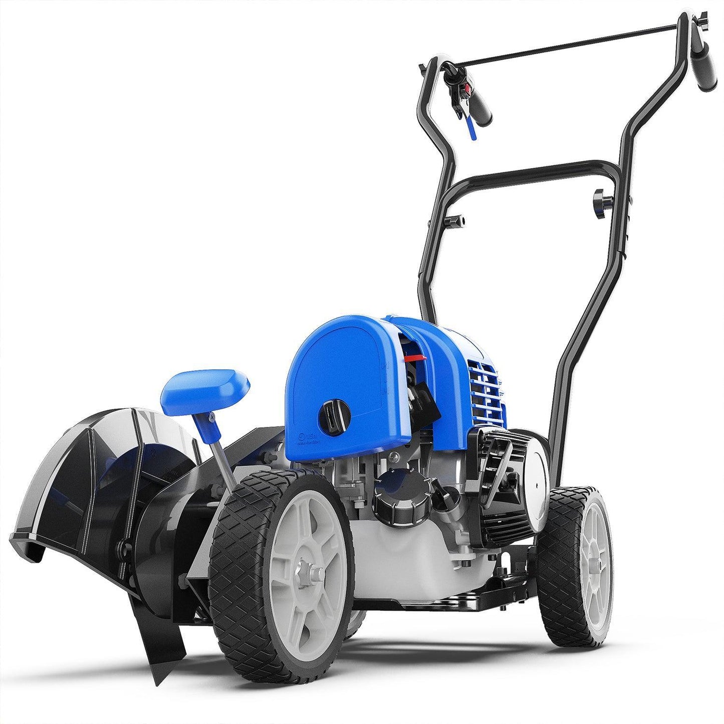 31cc 4-Cycle Gas Weed Wacker l String Trimmer 2-in-1 Yard Care System & 31cc Sidewalk Edger Lawn Tool Gas Powered & Portable Backpack 43cc Lightable Gas Powered Combo Kit - WILD BADGER POWER