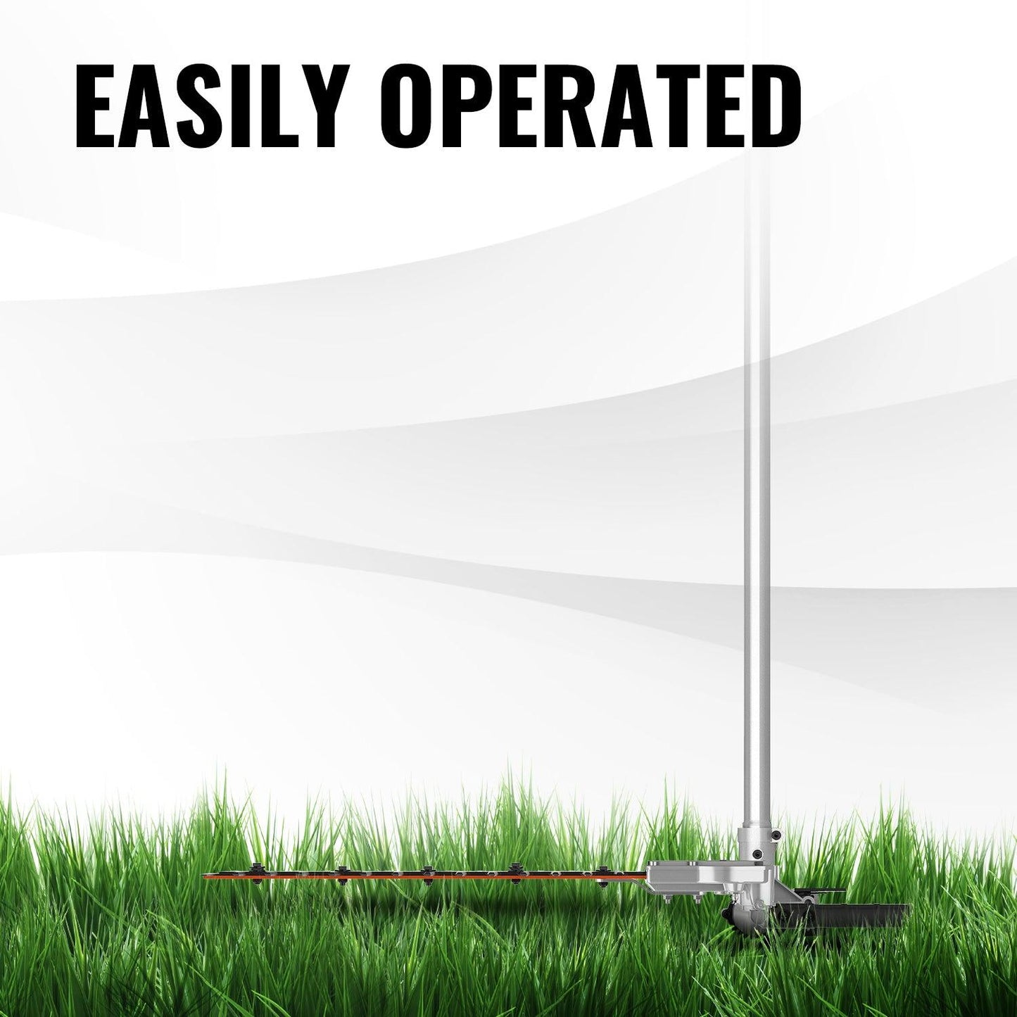 16" Hedge Trimmer Attachment | Heavy Duty Steel Material - WILD BADGER POWER