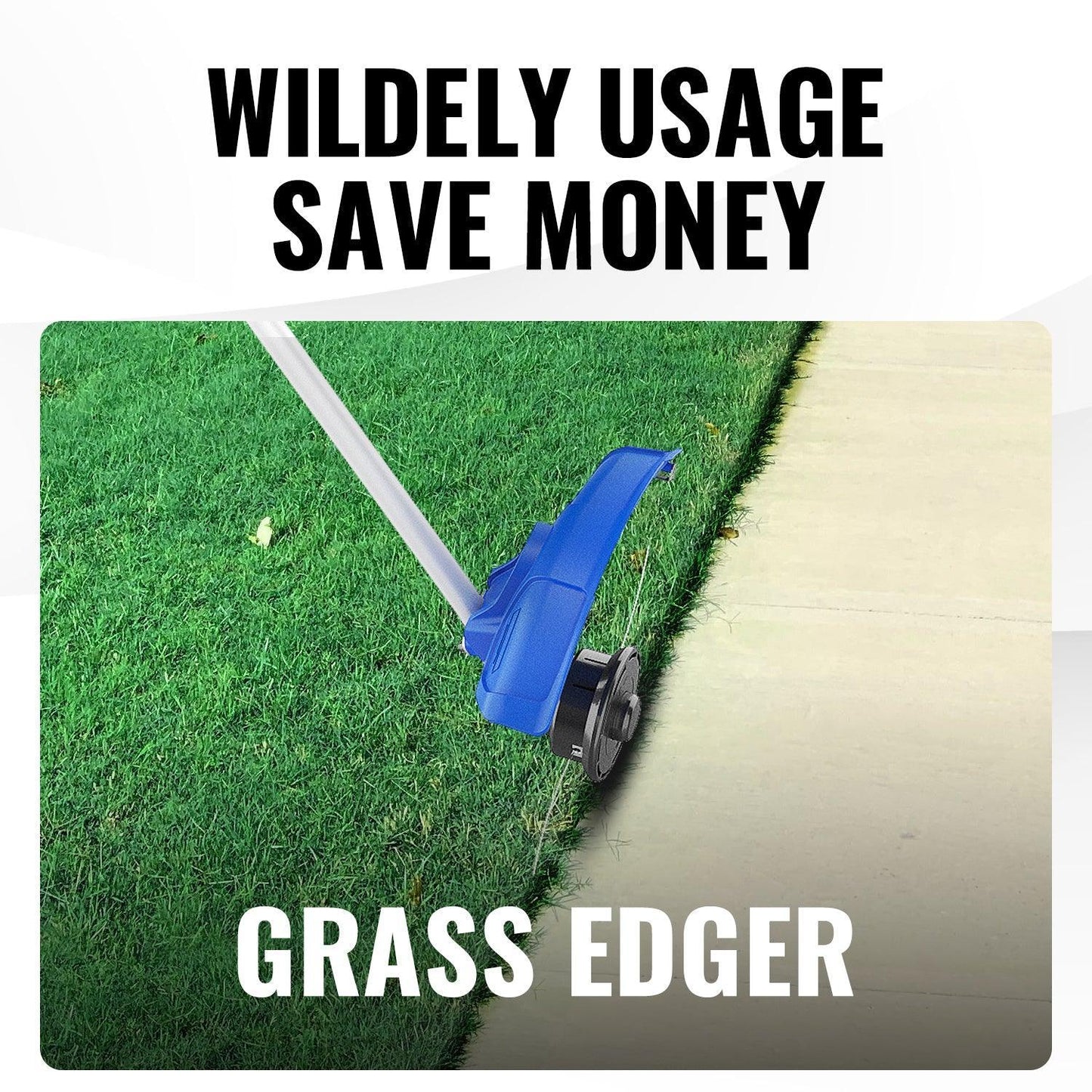 26cc Weed Wacker Gas Powered 4-in-1 String Trimmer & 26cc Leaf Blower l Strong Air Flow for Leaf Sand Gravel Snow Leaf Blower Combo Kit - WILD BADGER POWER