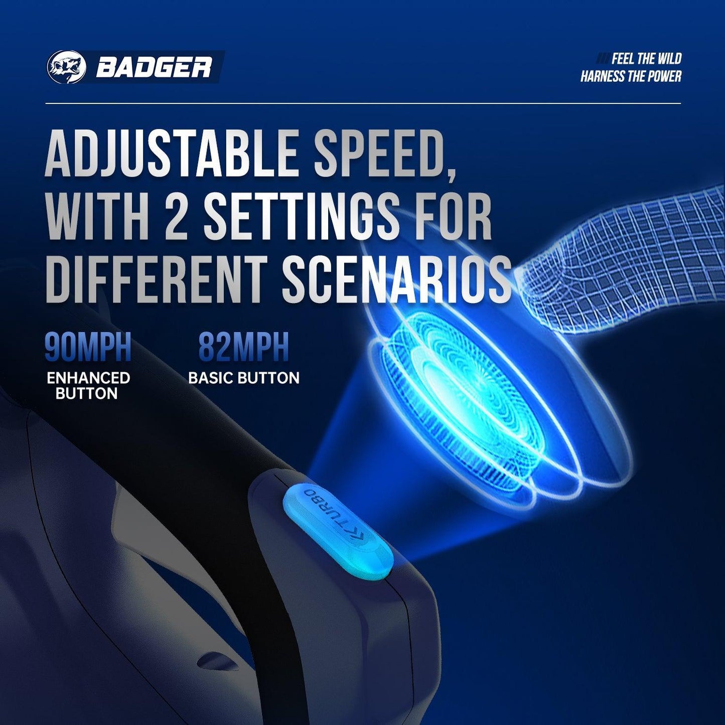 Wild Badger 40V Electric Weed Eater & Leaf Blower with 2Ah Battery & Charger - WILD BADGER POWER