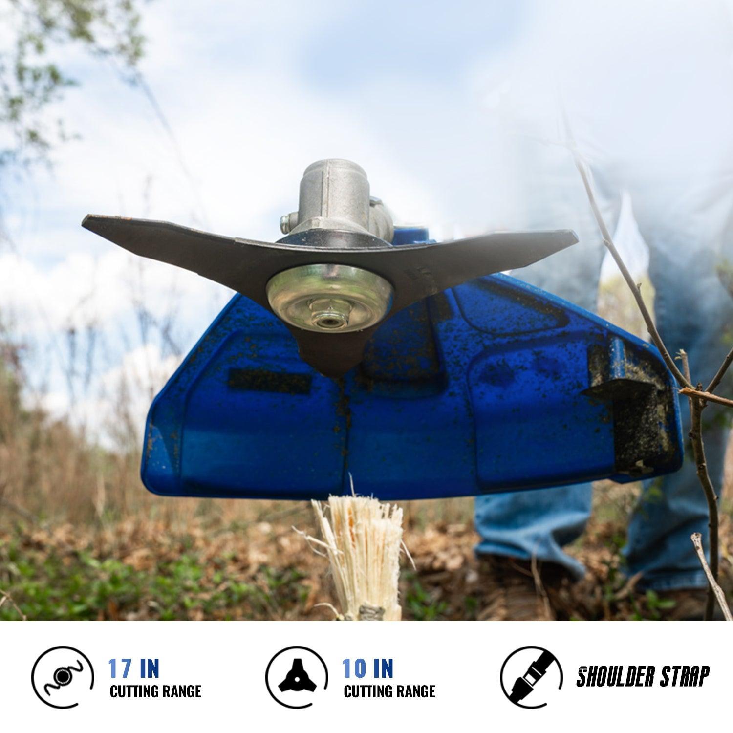 Wild Badger 26cc 17 in Weed Wacker l String Trimmer 3-in-1 Multi Lawn Care Tools - WILD BADGER POWER