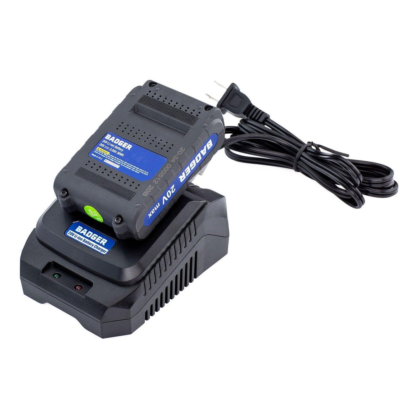 WILD BADGER POWER Fast Charger Cordless 20V 2Ah - WILD BADGER POWER