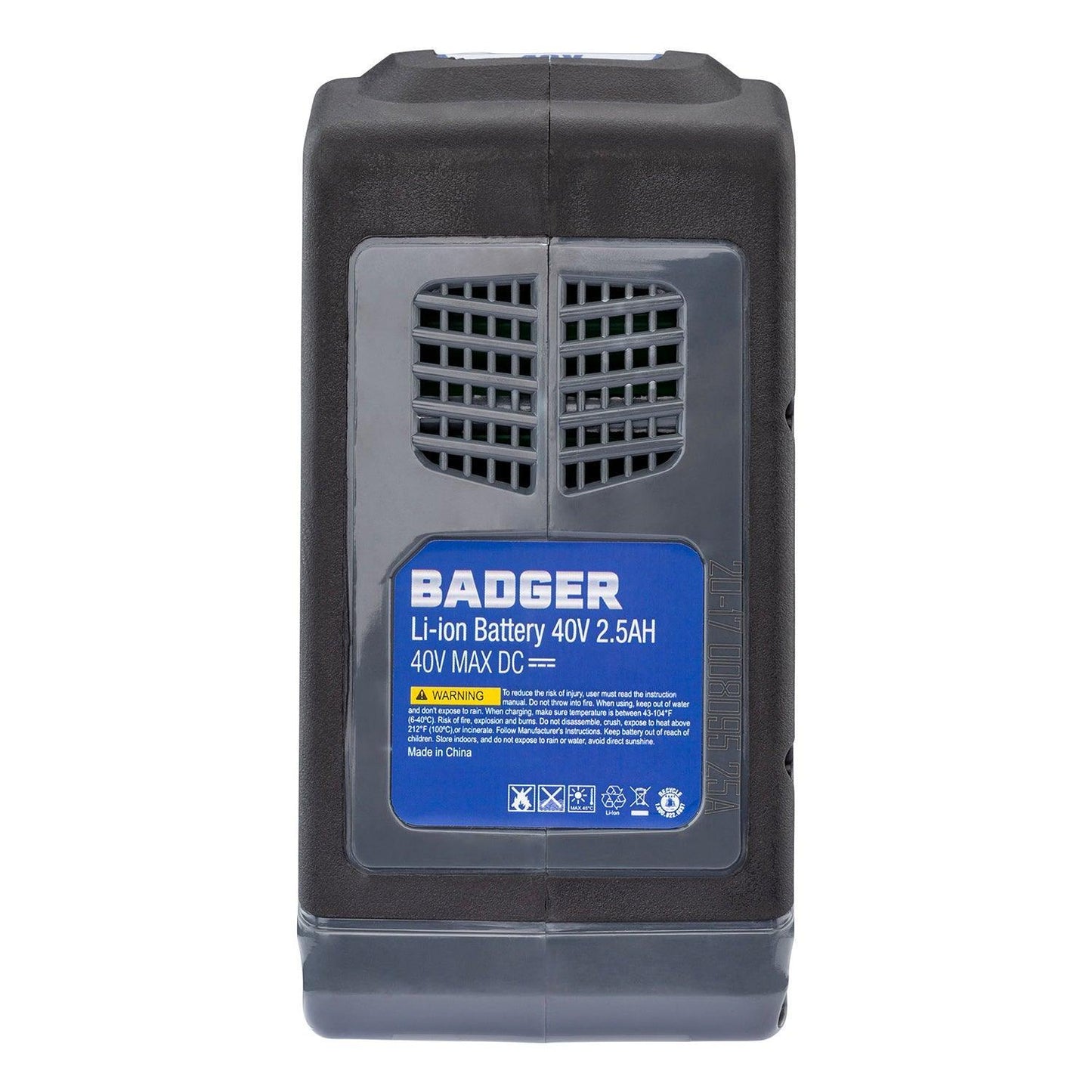 WILD BADGER POWER Battery 40 Volt 2.5Ah - WILD BADGER POWER