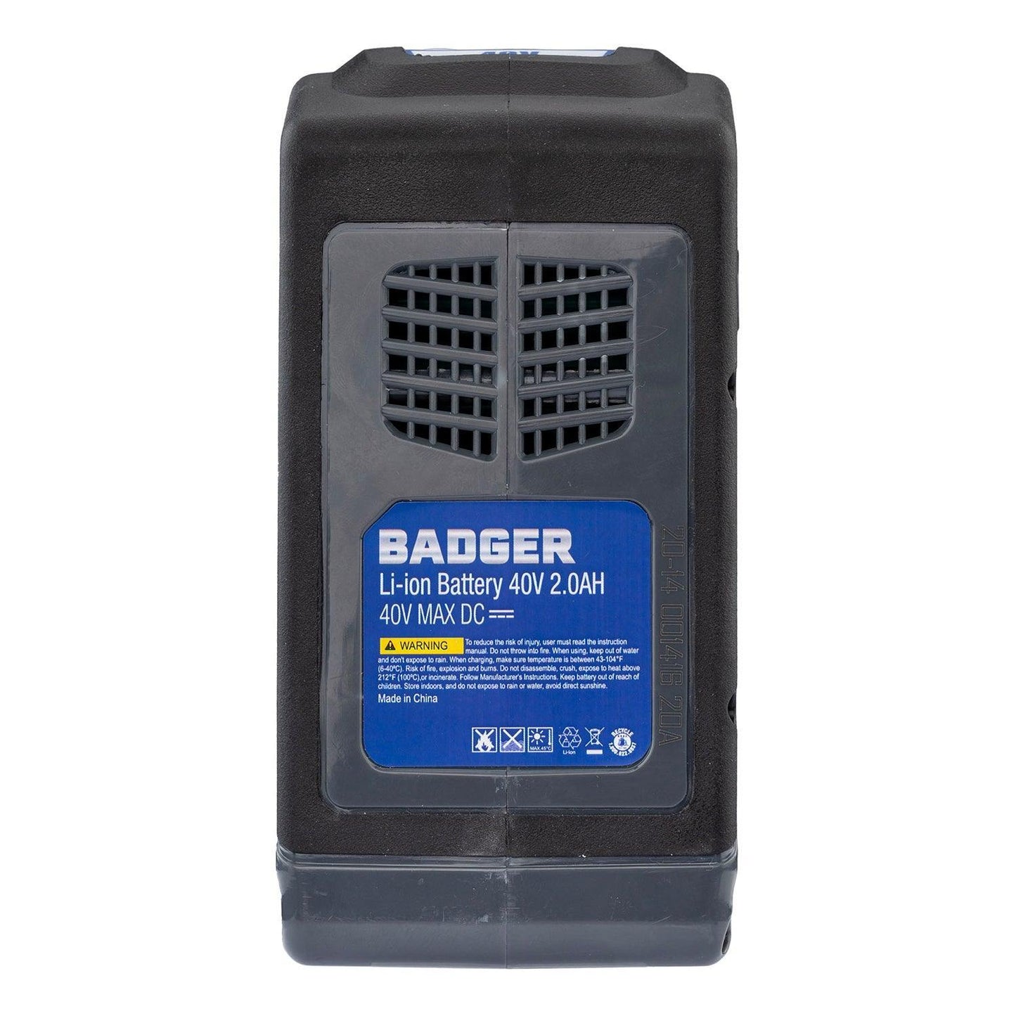WILD BADGER POWER Battery 40 Volt 2.0Ah - WILD BADGER POWER