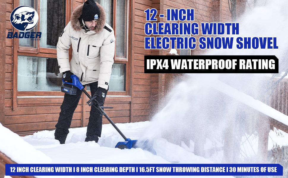 Cordless Electric Power Snow Shovel for Real-World Winter Use