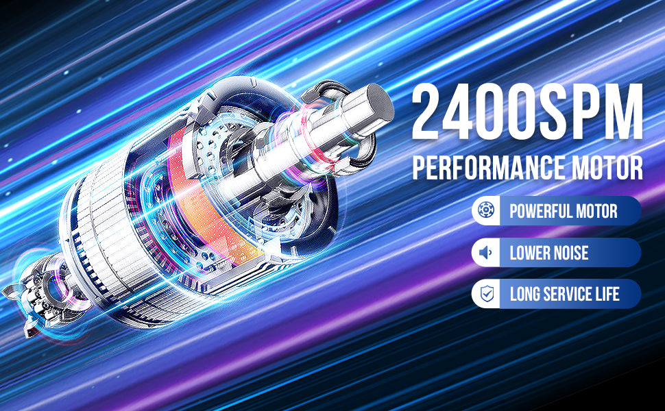 Experience the Power of 2400SPM