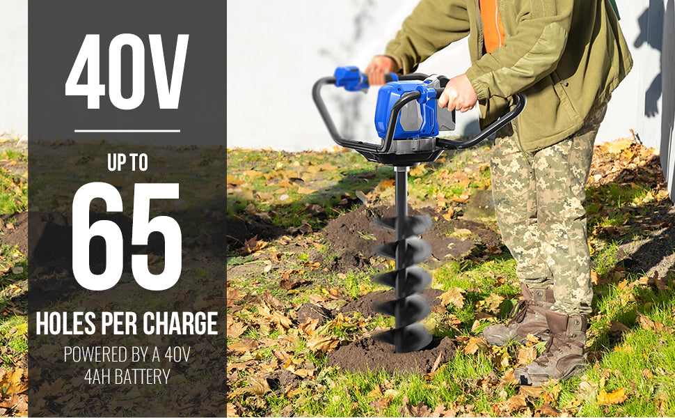 Long-Lasting Power for Effortless Auger