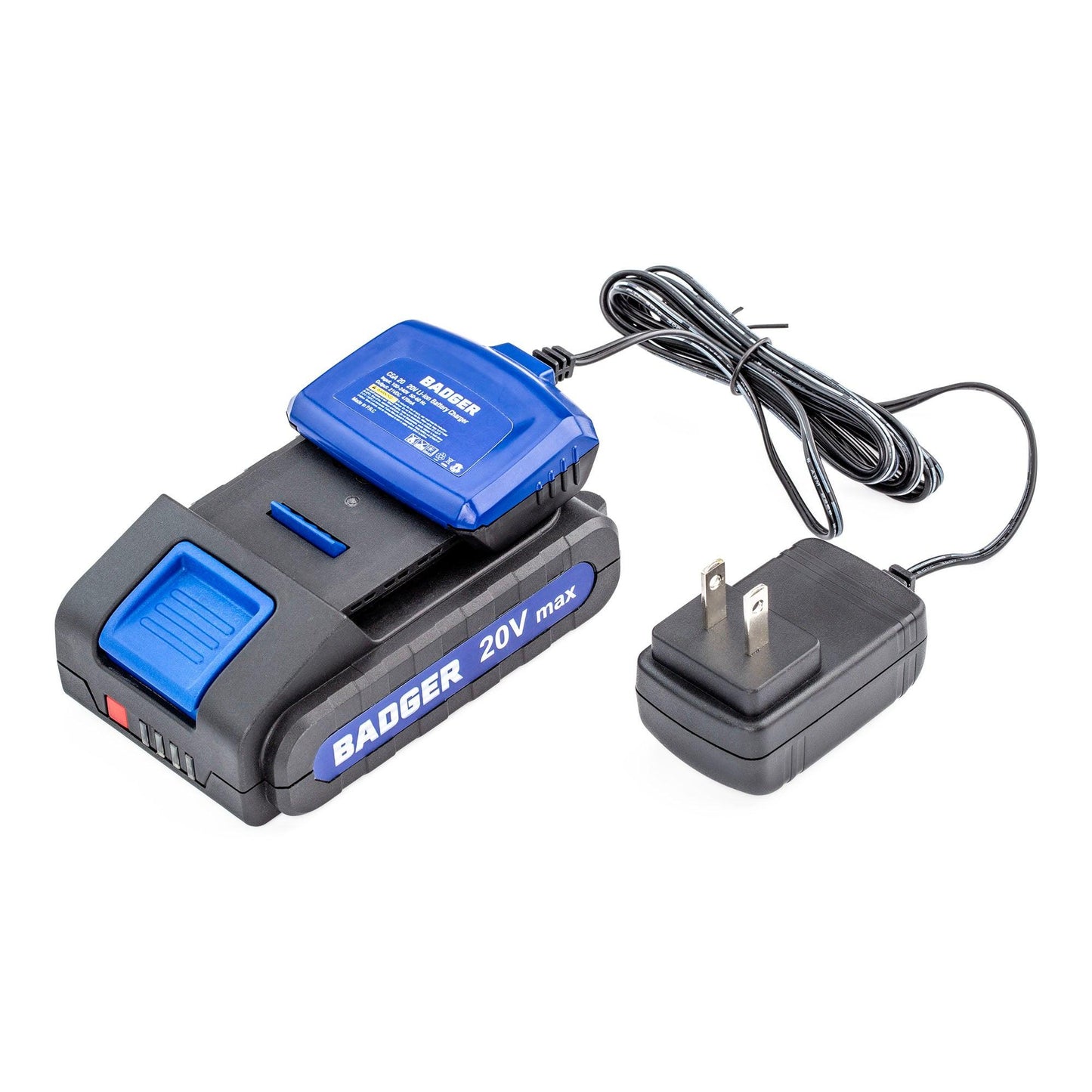 WILD BADGER 20 Volt 1A Clip-on Charger - WILD BADGER POWER