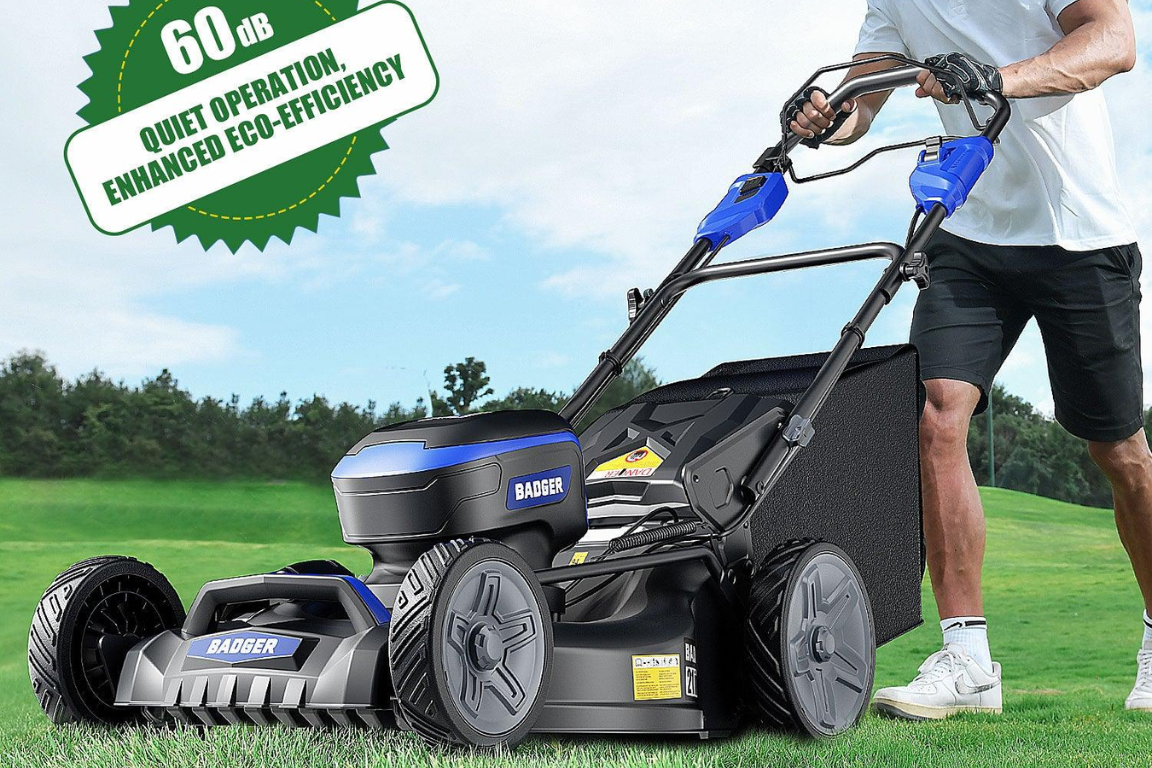 40V Electric Weed Eater & Leaf Blower & 40V 21 In Cordless Self Propelled Electric Lawn Mower Combo Kit