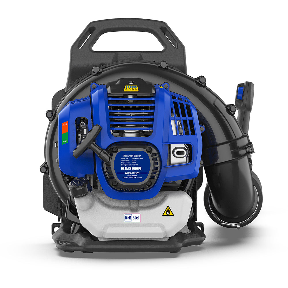 
                  
                    Wild Badger 53cc Leaf Blower Backpack Gas Powered Strong & High Air flow 853CFM
                  
                