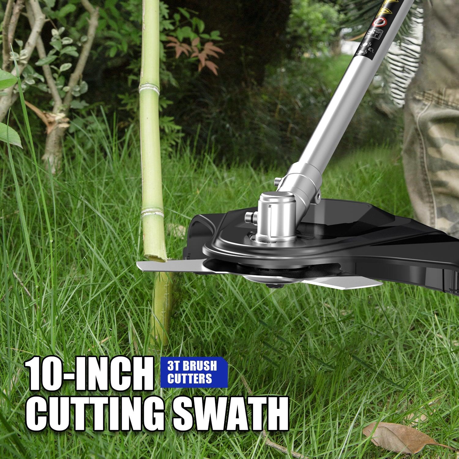 Wild Badger 40V Electric Weed Wacker String Trimmer 4-in-1 Multi Yard Care Tools