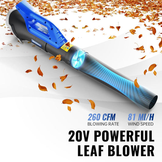 Wild Badger 20V Fast-Charging Electric Weed Wacker & Leaf Blower 7500RPM Motor - WILD BADGER POWER