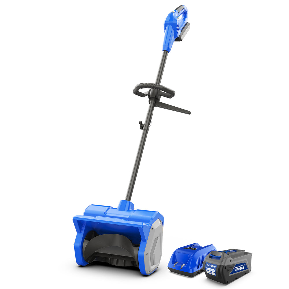 Powerful 40V Cordless Snow Shovel – Brushless Motor & 4.0Ah Battery