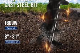 Wild Badger 40v Brushless Earth Auger