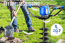 Wild Badger 40v Brushless Earth Auger