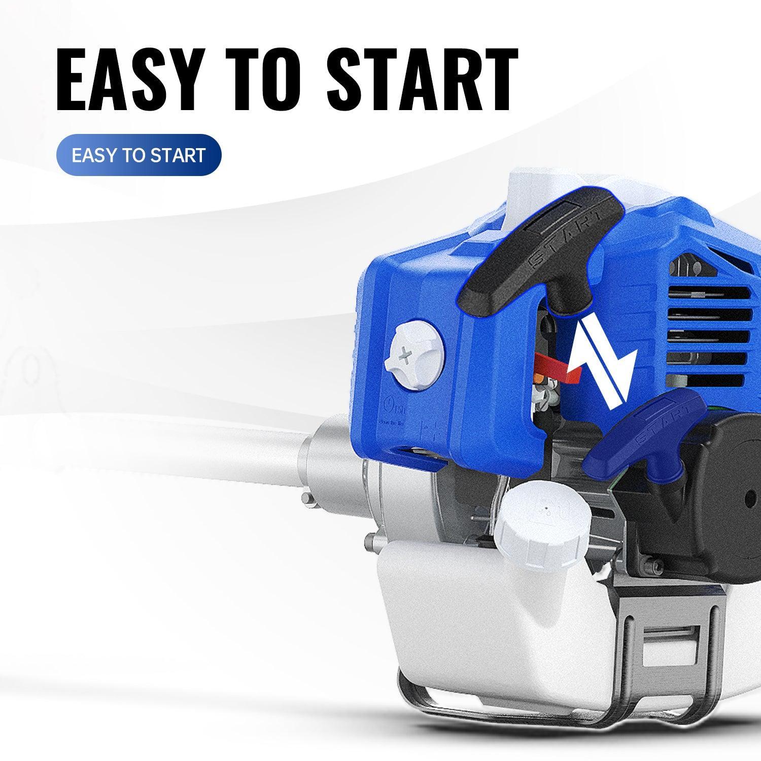 Wild Badger 52cc Higher Fuel Efficiency Weed Wacker Gas