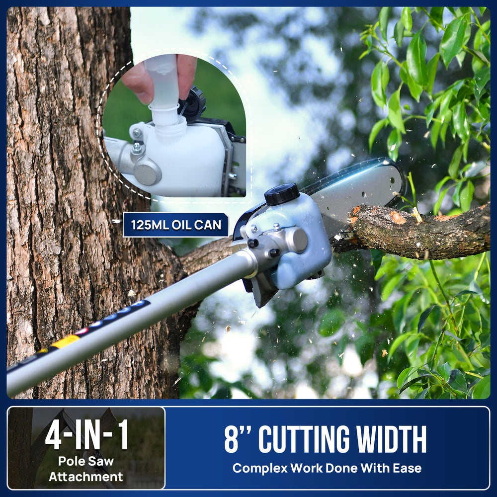 
                  
                    Wild Badger New 40V Electric Brushless Weed Wacker String Trimmer 4-in-1 Multi Yard Care Tools
                  
                