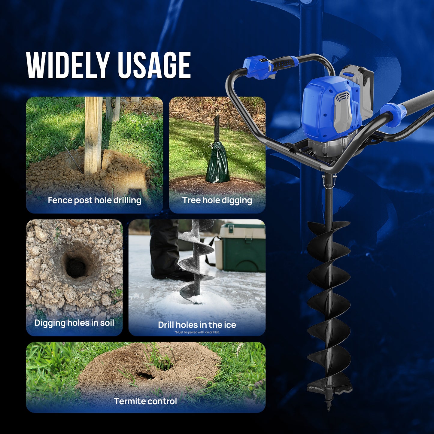 
                  
                    Wild Badger 40v Brushless Earth Auger
                  
                