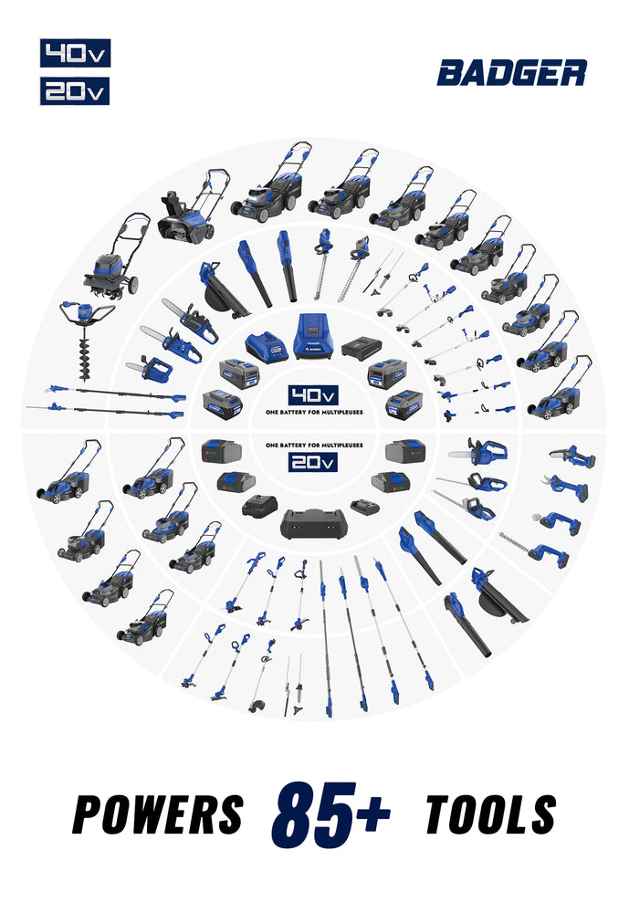 
                  
                    Powerful 40V Cordless Snow Shovel – Brushless Motor & 4.0Ah Battery
                  
                