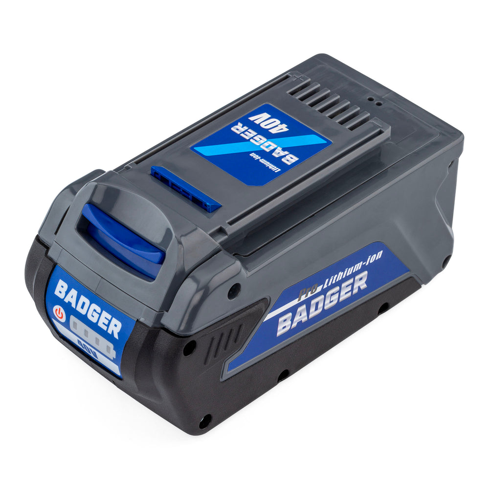 WILD BADGER POWER Battery,40 Volt 5.0Ah,Blue - WILD BADGER POWER